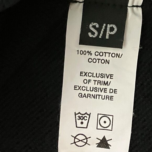 Reigning Champ Mens S Black Cotton Crewneck Sweatshirt Logo Athletic Streetwear - Picture 7 of 12